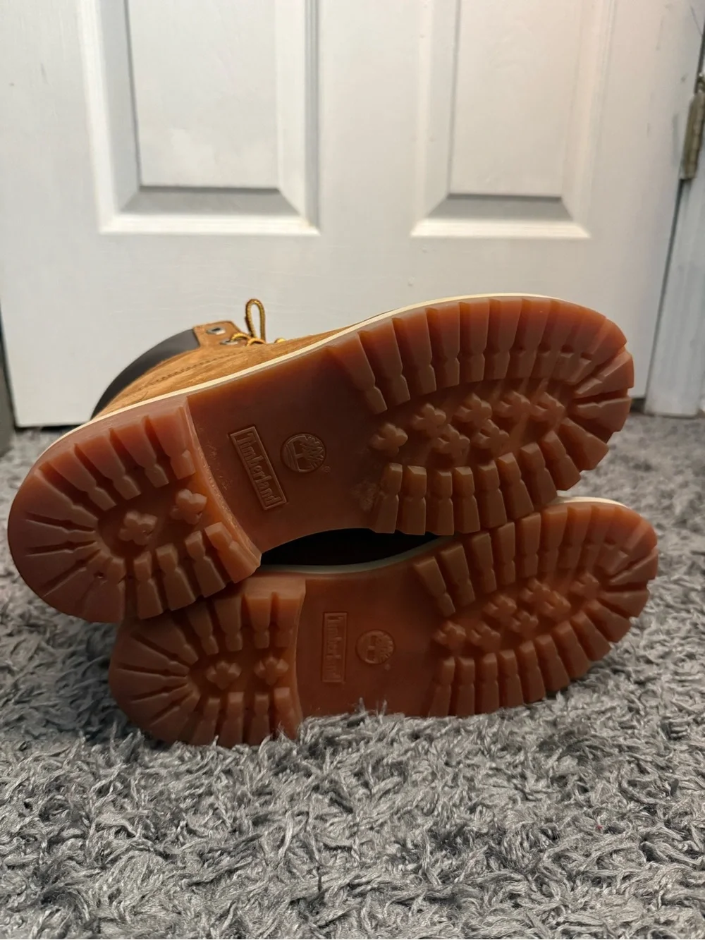 Timberland Kids Tan Lace-Up Boots